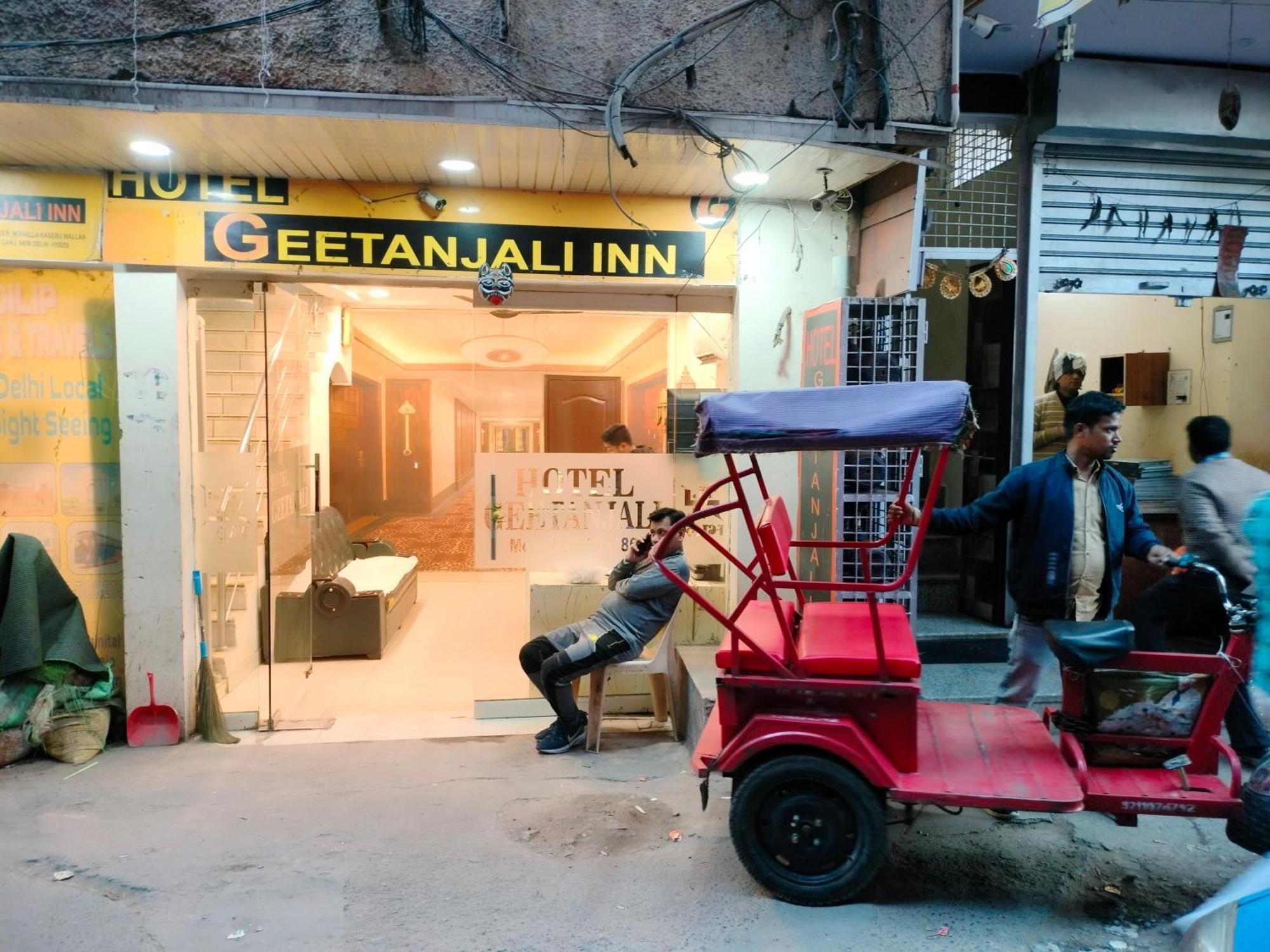 نيودلهي Hotel Geetanjali Inn المظهر الخارجي الصورة